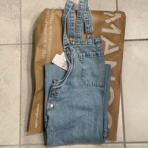 ❌SOLD❌ Mango Denim culotte dungarees overalls
